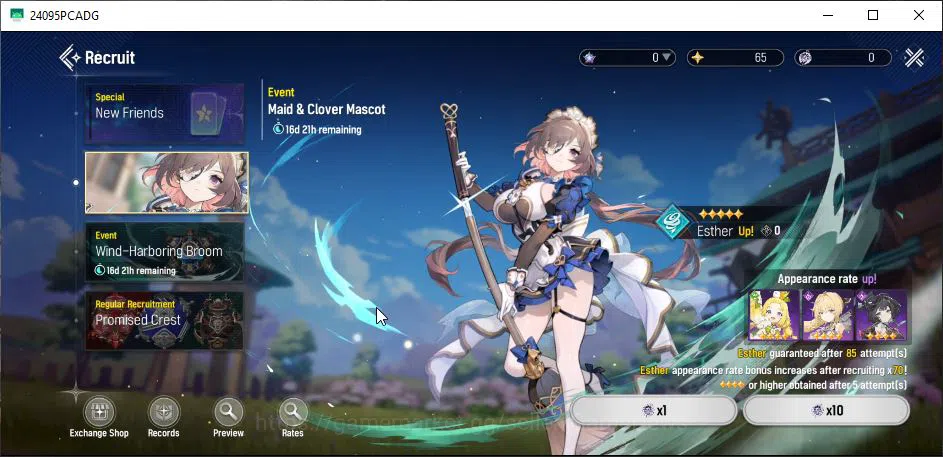 Mongil:Star Dive Accounts Global | AL 20 | 2 SSR Meta - [Ophelia, Esther] |  image 4