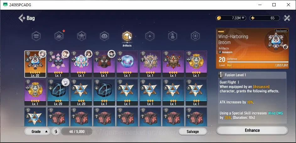 Mongil:Star Dive Accounts Global | AL 20 | 2 SSR Meta - [Ophelia, Esther] |  image 8