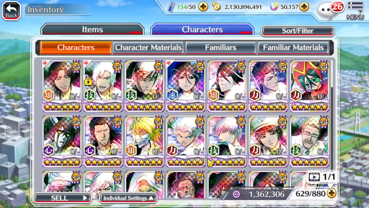 Epic Seven Accounts Mid-Tier [GLOBAL]50K Orbs|SoulReaper(Shunsui,Jushiro),TYBW25 Renji,Rukia 10th 10