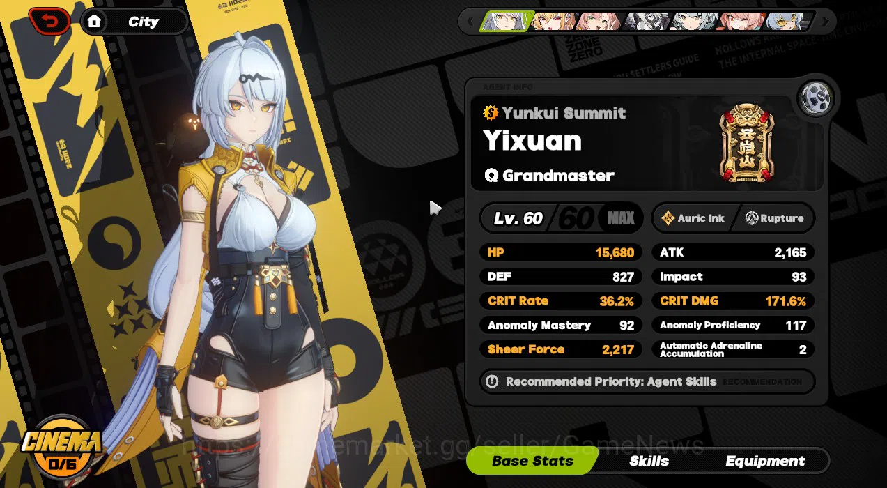 Zenless Zone Zero Accounts ASIA|IK 52 Free NTE|3 Limit[(Cissia + Sign,Yixuan, image 10