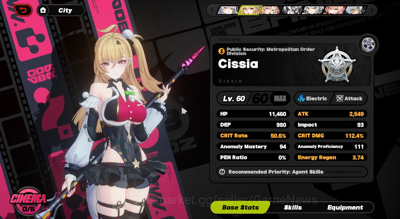 Zenless Zone Zero Accounts ASIA|IK 52 Free NTE|3 Limit[(Cissia + Sign,Yixuan, image 11