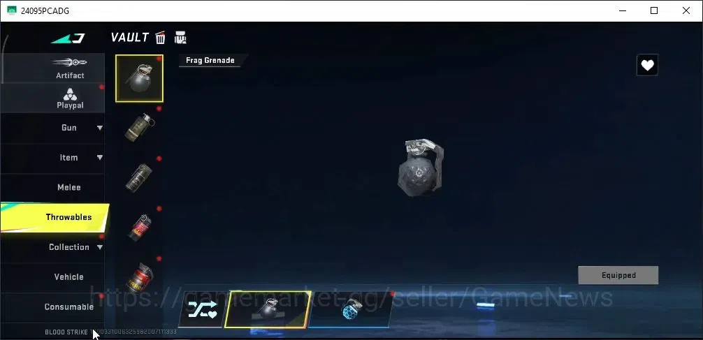 Blood Strike Accounts Rare Skin ASIA|ULTRA MELEE Butterfly Knife|Ultra [AK47-Hellbound],Legendary 14