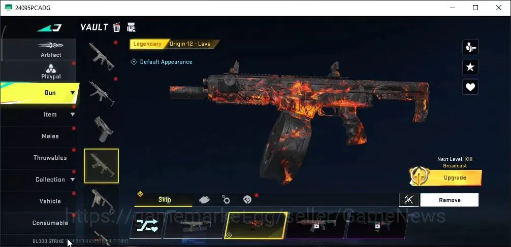 Blood Strike Accounts Rare Skin ASIA|ULTRA MELEE Butterfly Knife|Ultra [AK47-Hellbound],Legendary 8