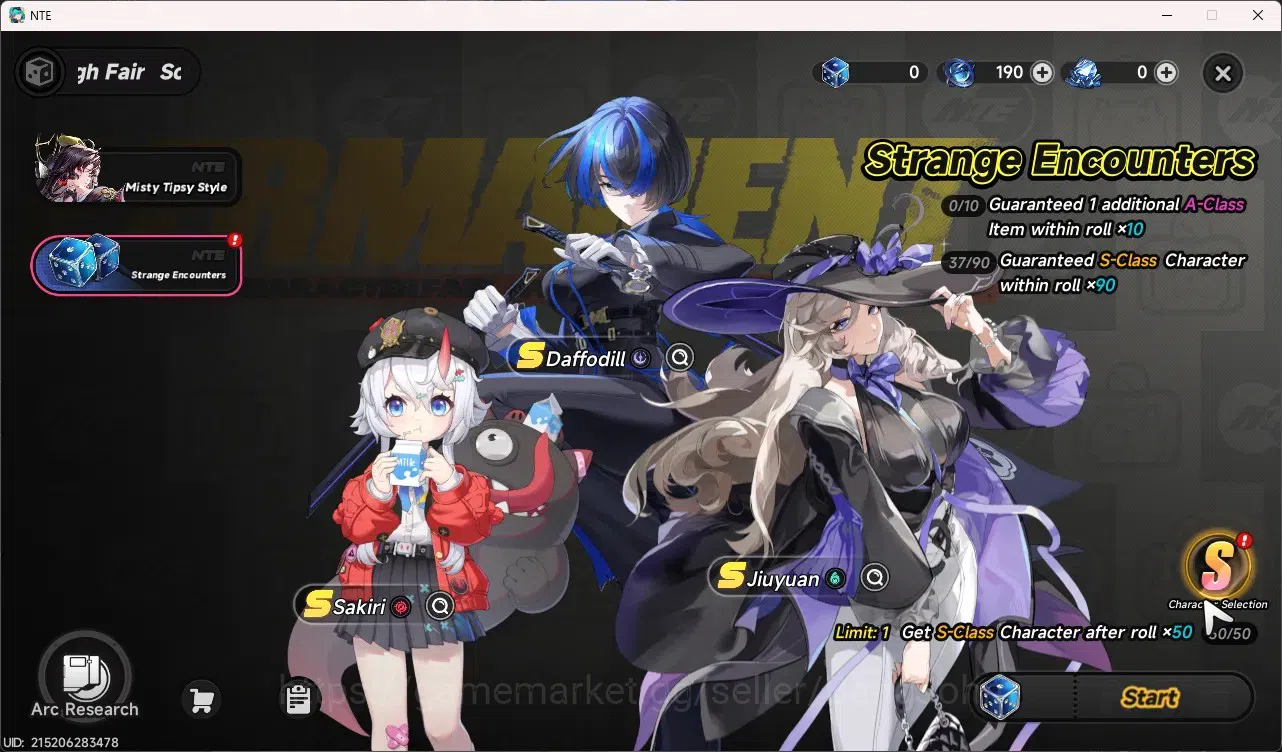 Neverness to Everness Accounts SEA | STARTER Lv 3 | 3 SSR (Hotori,Jiuyuan,Daffodi image 2