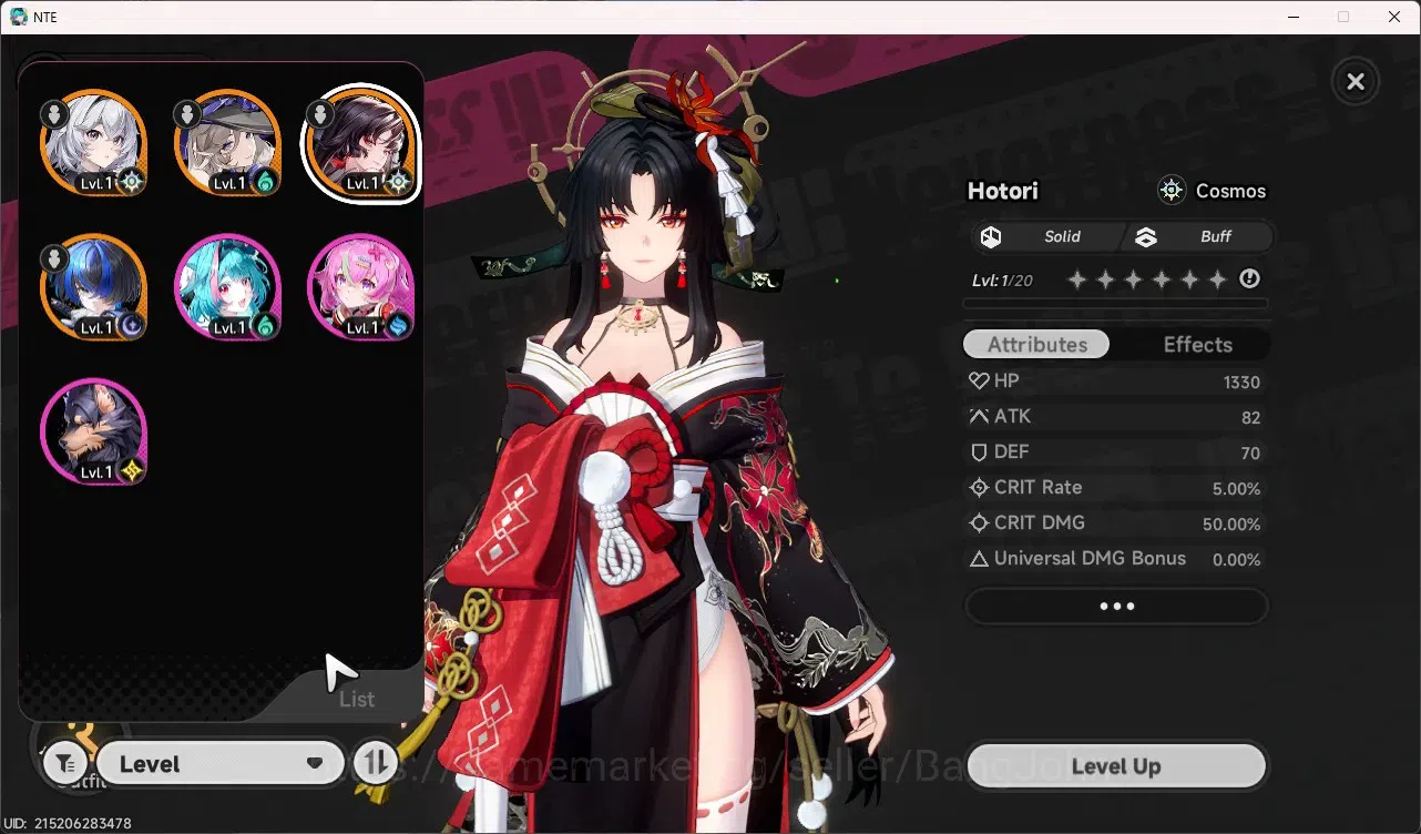 Neverness to Everness Accounts SEA | STARTER Lv 3 | 3 SSR (Hotori,Jiuyuan,Daffodi image 7