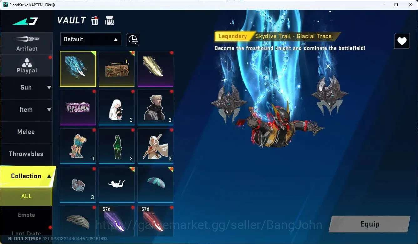 Blood Strike Accounts ASIA| Eternal D.Eagle-Scorpius | 2 7DS: Kar98k, QB image 9