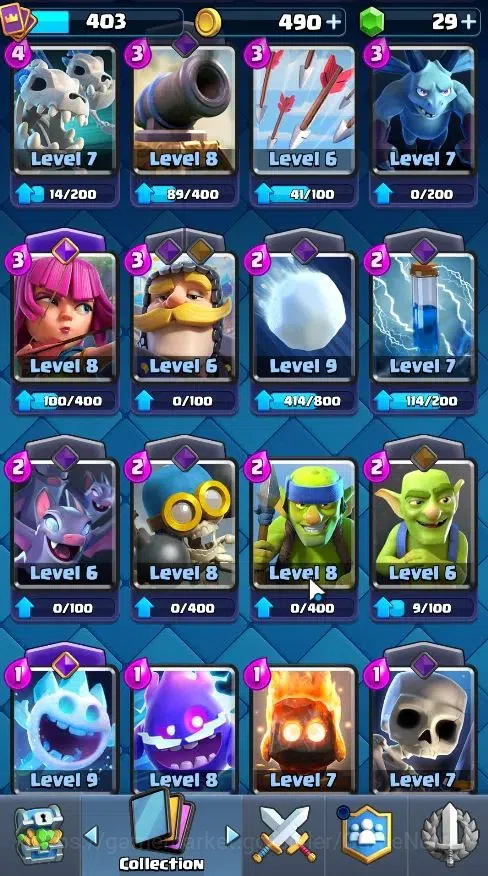 Clash Royale Accounts Lv 403|Trophy 3069|KTL 9|Card 50/121|1 Hero 3 EVO  image 17