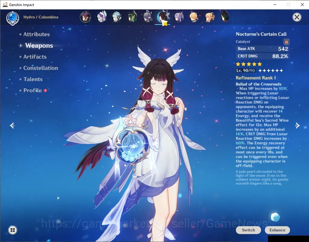 Genshin Impact Accounts ASIA|AR 58|PremTeam[Skirk,FurinaC2,Escoffier]+Sign image 10