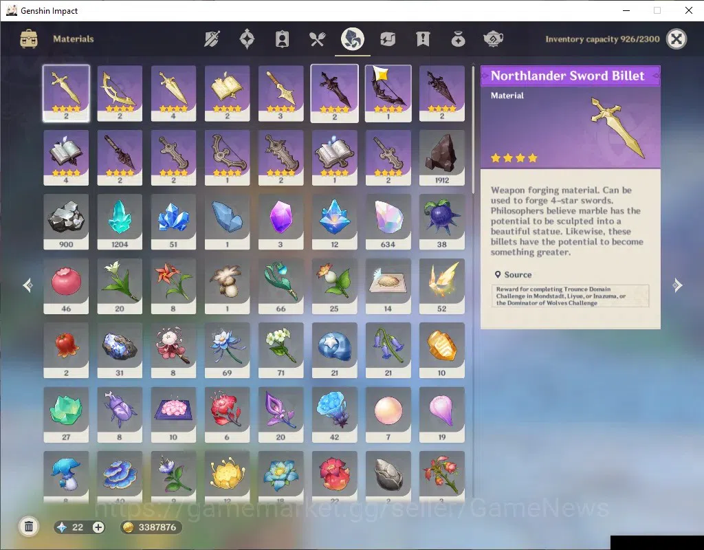 Genshin Impact Accounts ASIA|AR 58|PremTeam[Skirk,FurinaC2,Escoffier]+Sign image 15
