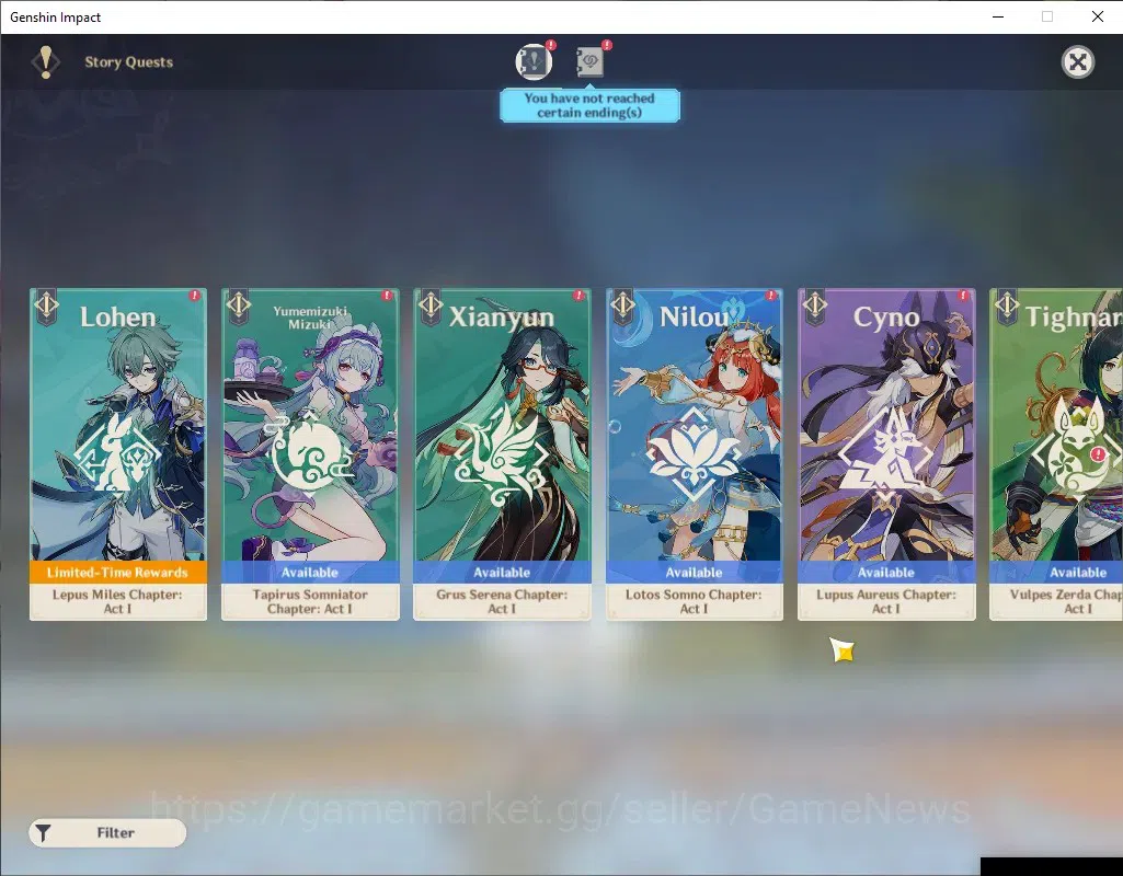 Genshin Impact Accounts ASIA|AR 56|7765 Primo|5 Limited + 5(*5Weapon)|Colu image 18