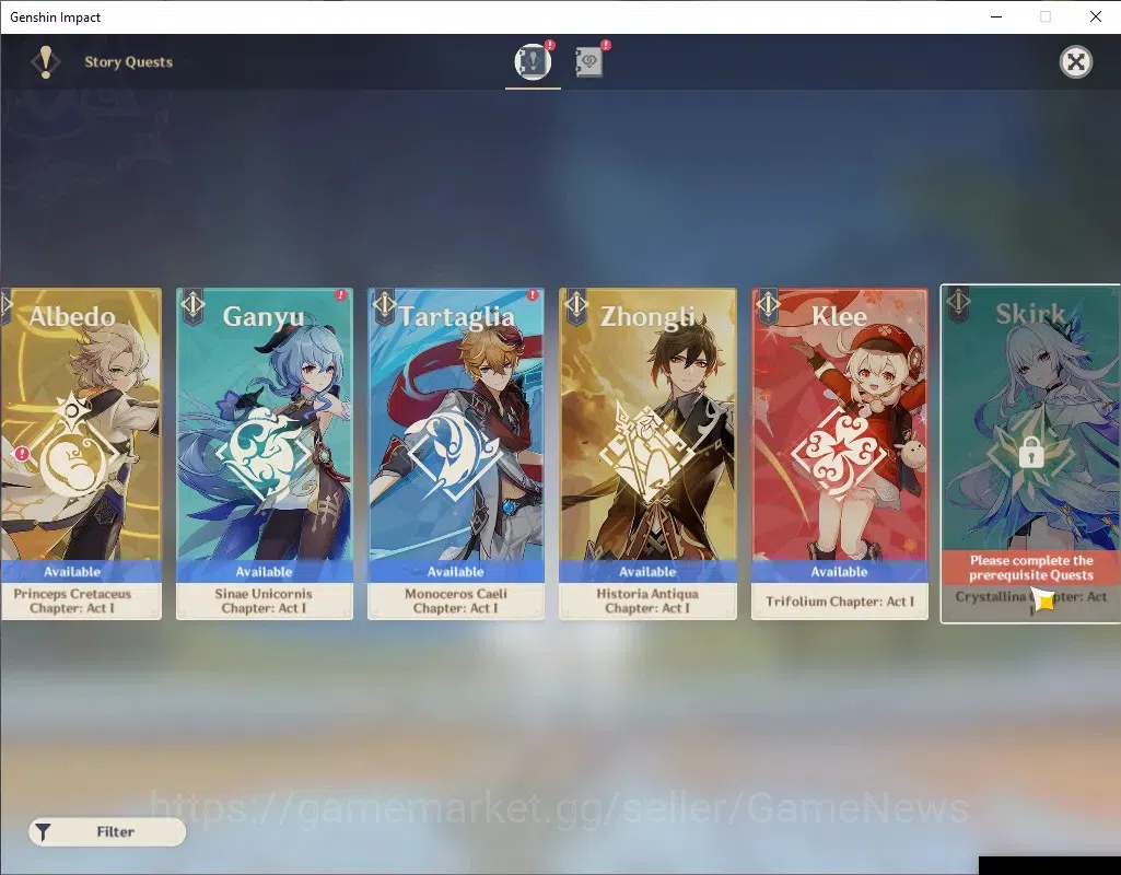 Genshin Impact Accounts ASIA|AR 56|7765 Primo|5 Limited + 5(*5Weapon)|Colu image 19