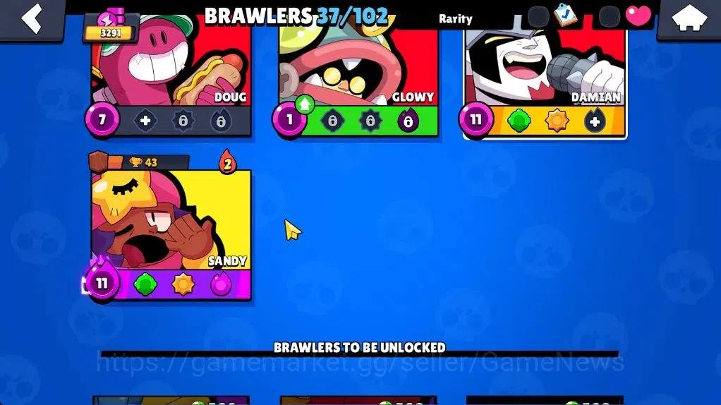 Brawl Stars Accounts 3291 Trophy|37 Brawler 5 Max |1 Legend (Void Amber image 13