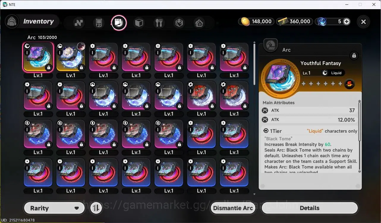 Neverness to Everness Accounts SEA | Hunter Lv 3 | 2 S-Class (Hotori+Sign,Lacrimo image 10