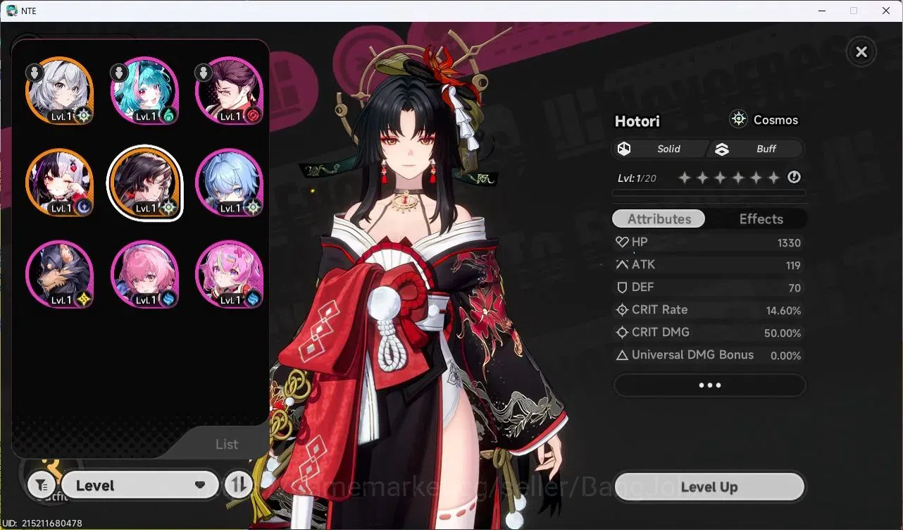 Neverness to Everness Accounts SEA | Hunter Lv 3 | 2 S-Class (Hotori+Sign,Lacrimo image 2
