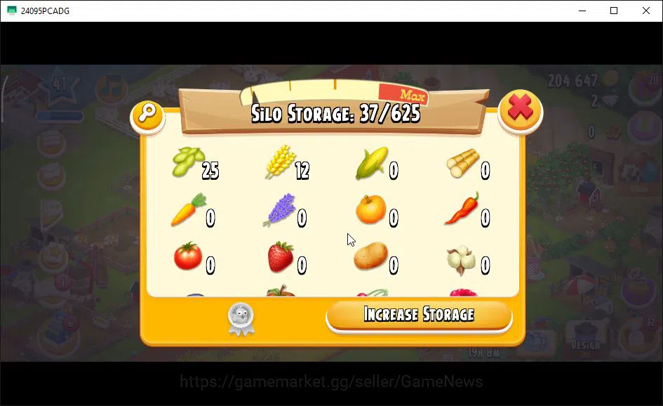 Hay Day Accounts Level 41 | Barn Storage 1100 + Silo Storage 625 |  image 12