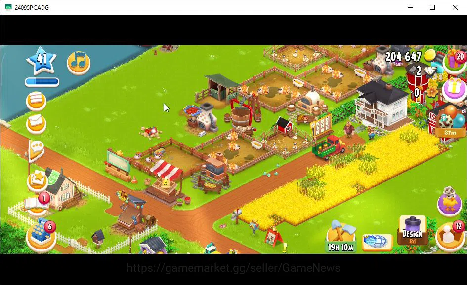 Hay Day Accounts Level 41 | Barn Storage 1100 + Silo Storage 625 |  image 2