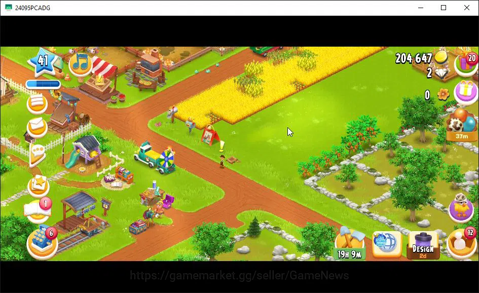 Hay Day Accounts Level 41 | Barn Storage 1100 + Silo Storage 625 |  image 3