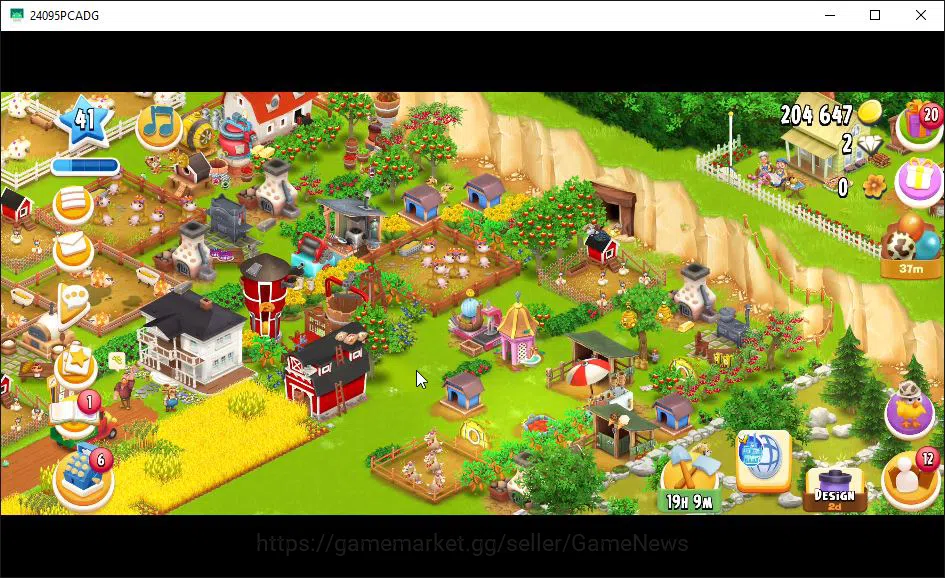 Hay Day Accounts Level 41 | Barn Storage 1100 + Silo Storage 625 |  image 4