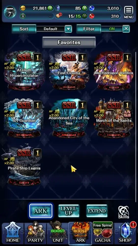 Last Cloudia Accounts Endgame GLOBAL|Rank 7|Collab Brave Frontier (Goddess Tilith,Fire God Vargas) Top Tier Unit (Goddess 2