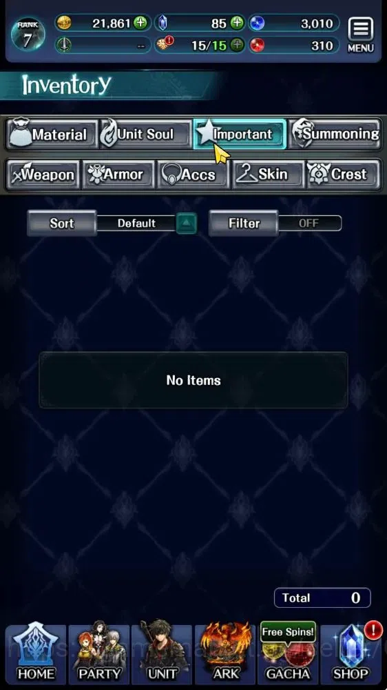 Last Cloudia Accounts Endgame GLOBAL|Rank 7|Collab Brave Frontier (Goddess Tilith,Fire God Vargas) Top Tier Unit (Goddess 9