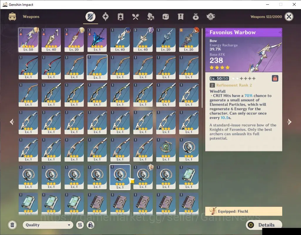 Genshin Impact Accounts ASIA | AR 27 | BD Unset | 1 Limited [Mavuika] + Ti image 3