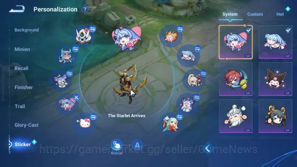 Honor of Kings Accounts Hero 112 Skin 203|Precious(Musashi,Feyd),Magic(Cir image 12