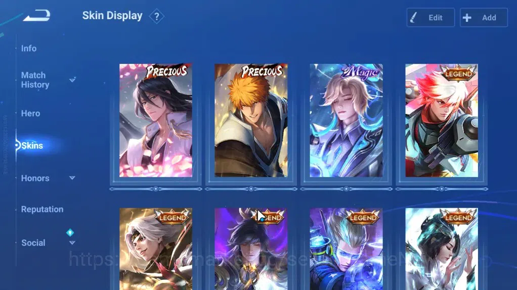 Honor of Kings Accounts Hero 112 Skin 203|Precious(Musashi,Feyd),Magic(Cir image 3