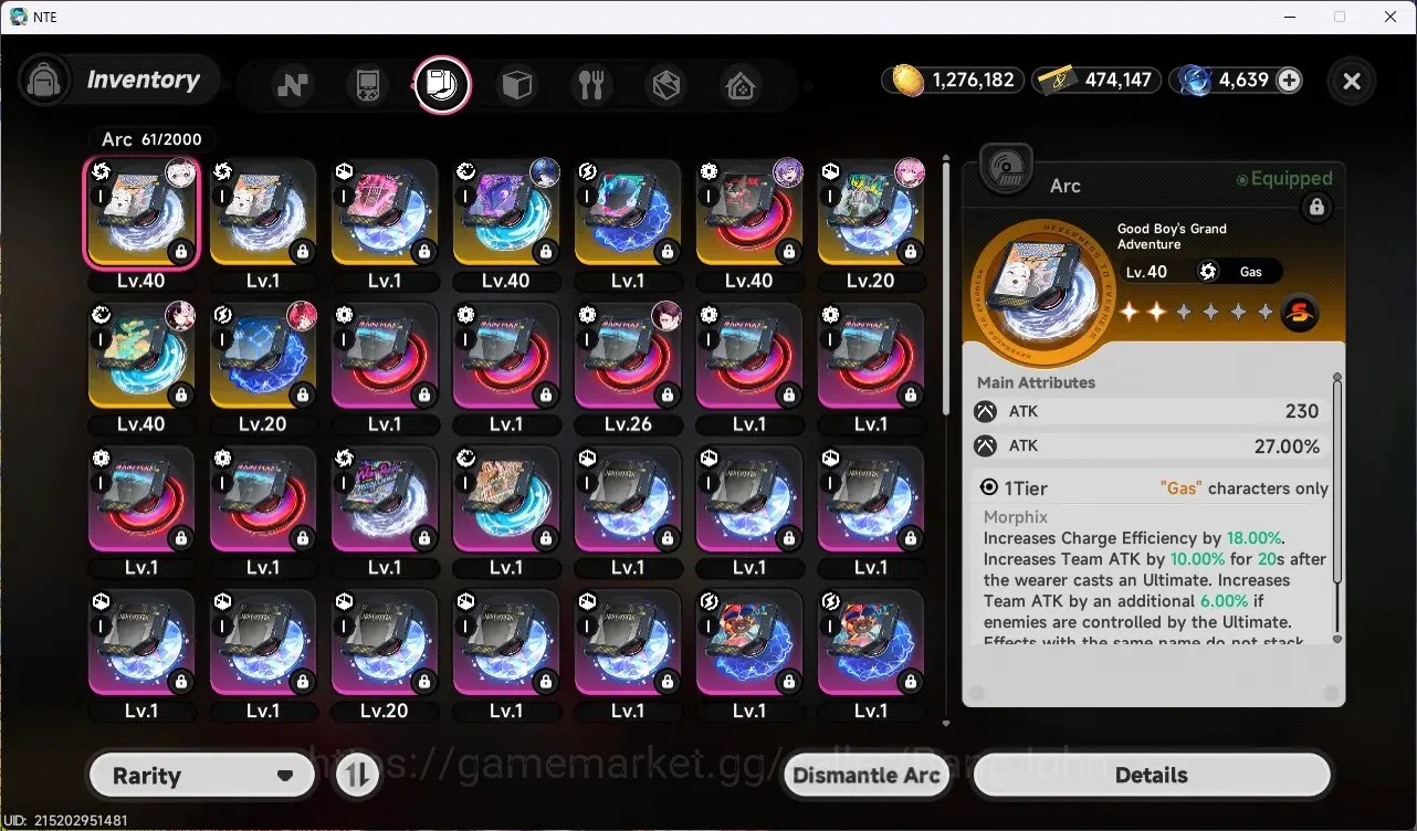 Neverness to Everness Accounts SEA| Hunter Lv 26 | 6 S-Class (Lacrimosa+Sign&Outf image 11
