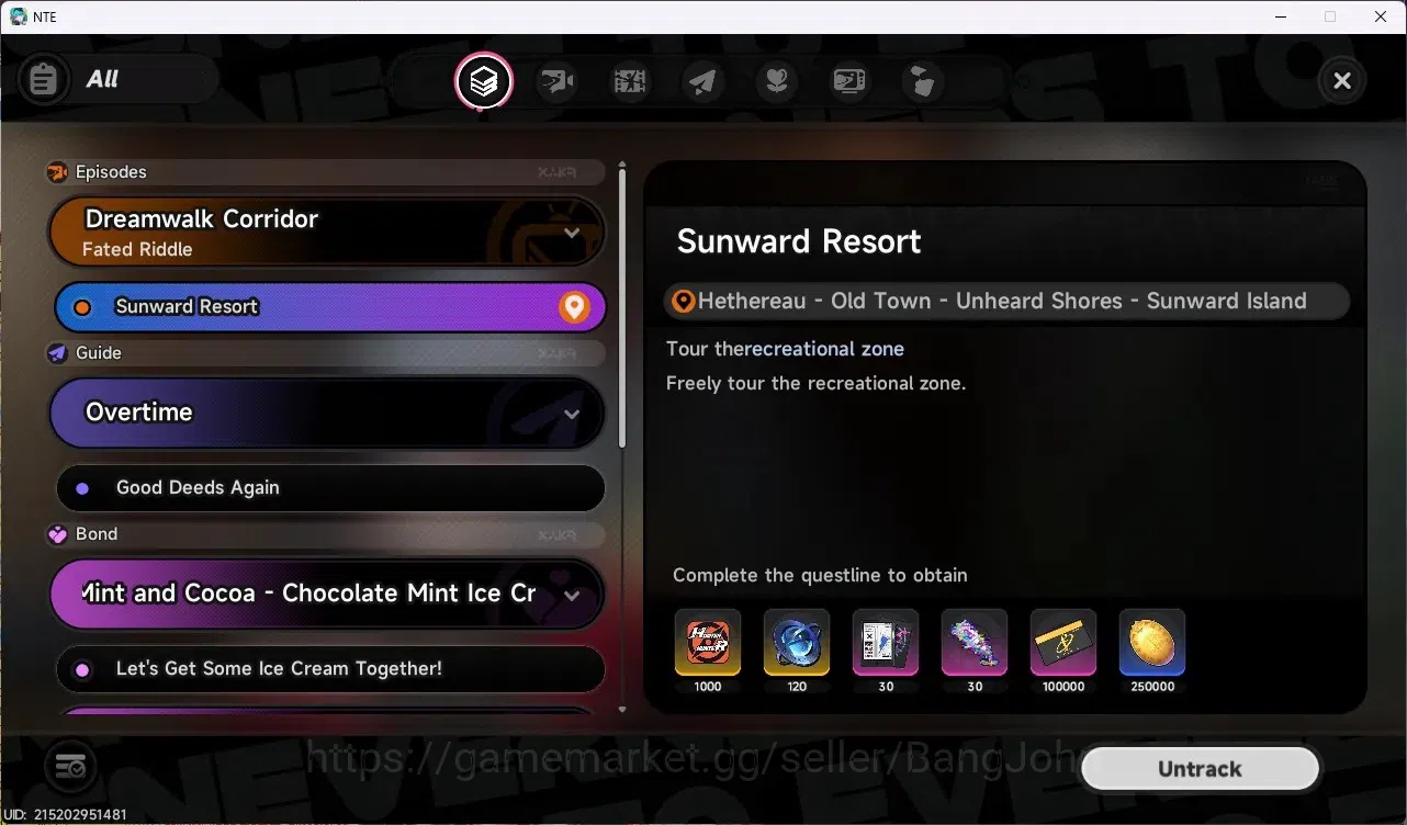 Neverness to Everness Accounts SEA| Hunter Lv 26 | 6 S-Class (Lacrimosa+Sign&Outf image 16