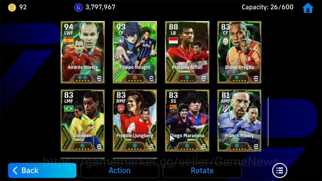 eFootball Accounts Android|BigTime G.Bale,D.Forlan,Epic 2 Marco VB,Ro image 11