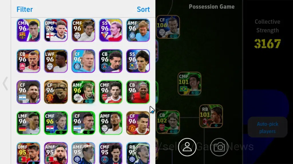eFootball Accounts Android|BigTime G.Bale,D.Forlan,Epic 2 Marco VB,Ro image 3