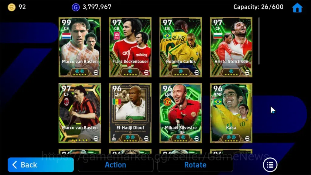 eFootball Accounts Android|BigTime G.Bale,D.Forlan,Epic 2 Marco VB,Ro image 9