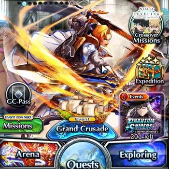 Grand Summoners Accounts End-Game Global|Rank 77|26 Ascend 12 TW|(S Emiya,S Miki,DL Rimuru,Isliid,S Chloe,Orvell,S