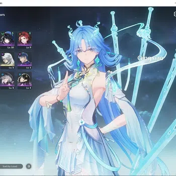 Wuthering Waves Accounts Starter SEA|Starter UL 8|1 Limited|Qingxiao + 1 Standard Calcharo|Female MC|Low Explore & Quest|Log