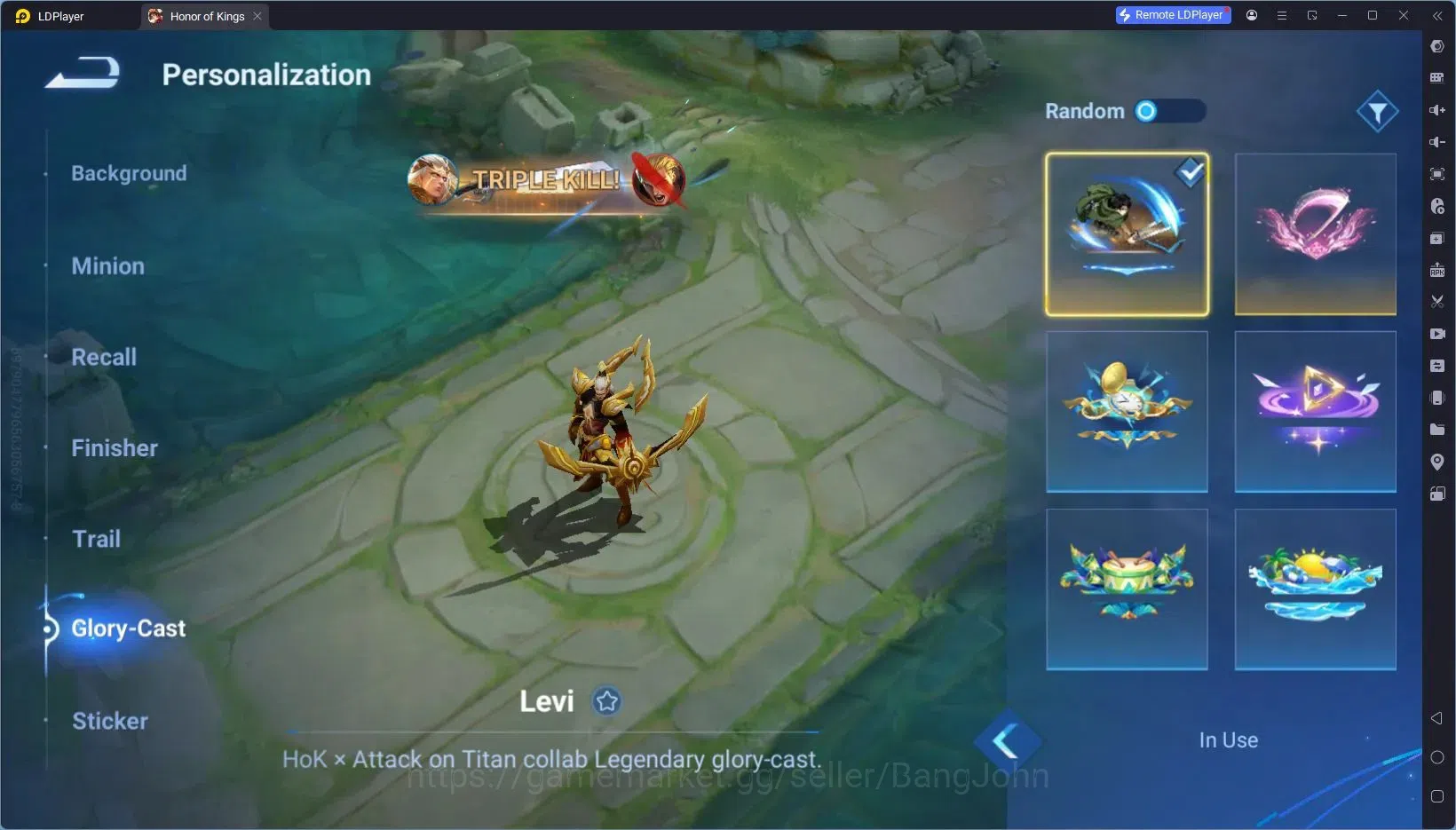 Honor of Kings Accounts Global| 112H 116S | 4 AOT [Eren, Levi, Mayene, Hei image 10