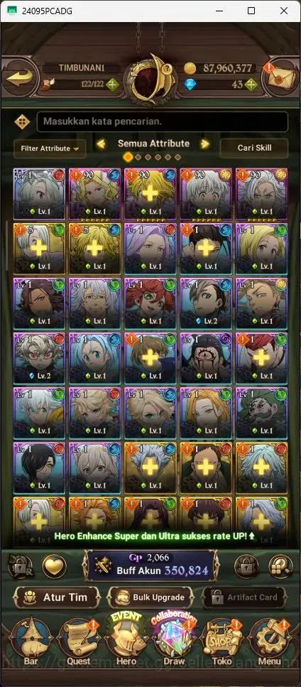 The Seven Deadly Sins: Grand Cross Accounts Global | 350,824k CC |1 LR|1 UR|LR Elizabeth 1/6|U image 7