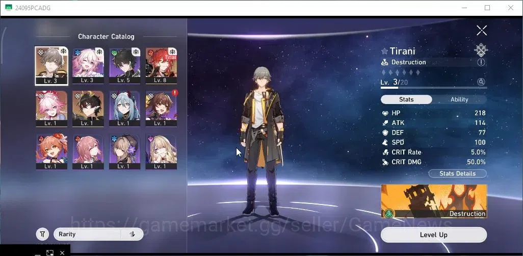Honkai Star Rail Accounts Asia|TL 4|2 Golden Companion Spirit|2 Limited|Evan image 4