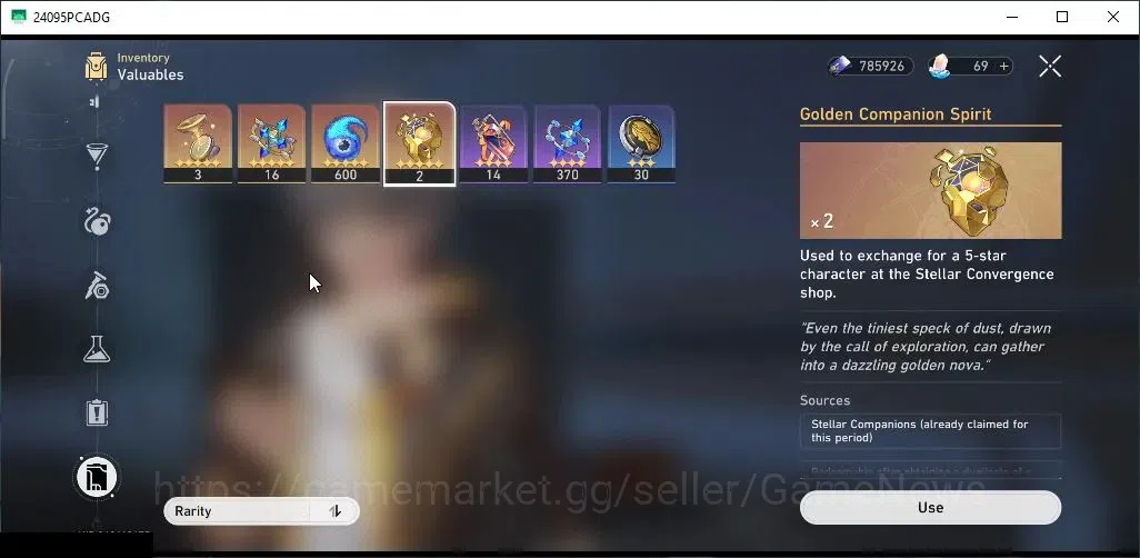 Honkai Star Rail Accounts Asia|TL 4|2 Golden Companion Spirit|2 Limited|Evan image 9