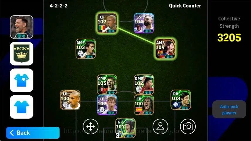 eFootball Accounts Mobile|PW 3205|Lionel Messi BigT'07,Frank Rijkaard image 1