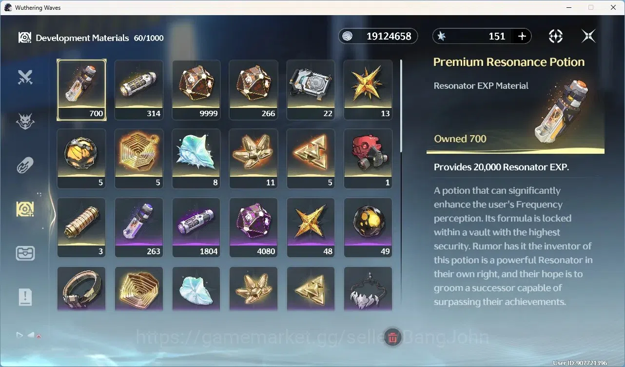 Wuthering Waves Accounts Starter SEA|UL 49|Rank 5| 2 Char Limited[Yangyang:Xuanling Rc5]+Sign,Rebecca|Mc Male| TakeMail 20