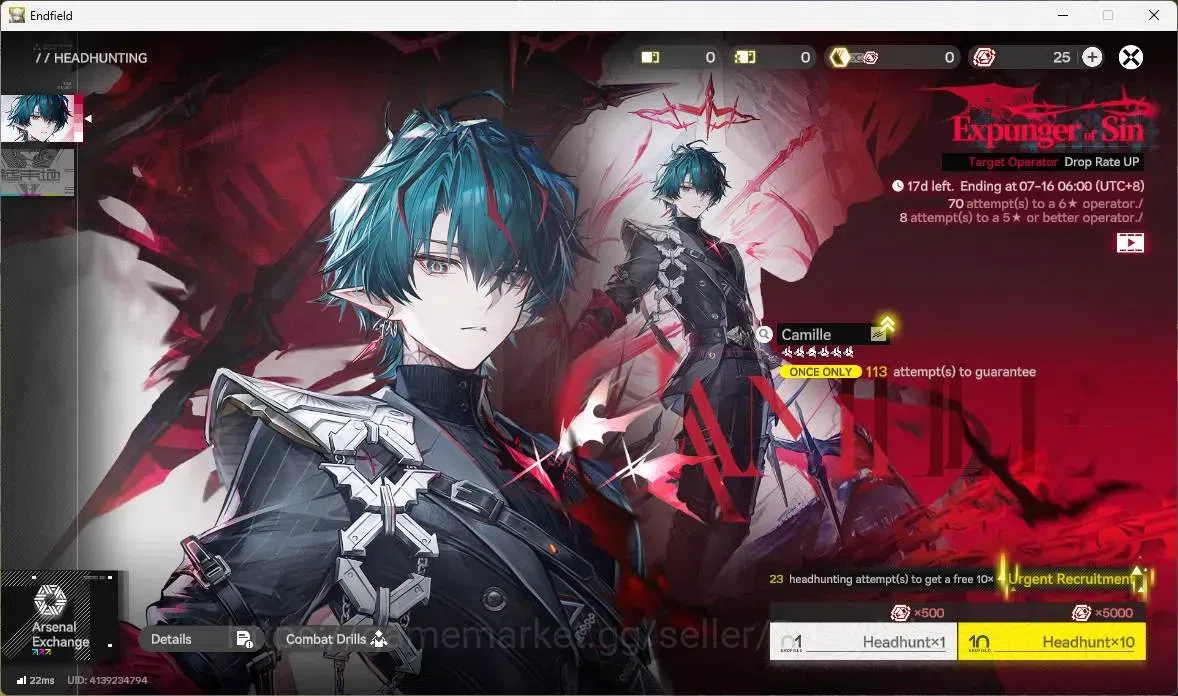 Arknights: Endfield Accounts ASIA | Lv 58|6 Limit+2 Sign(Tangtang P1, Gilberta) image 18