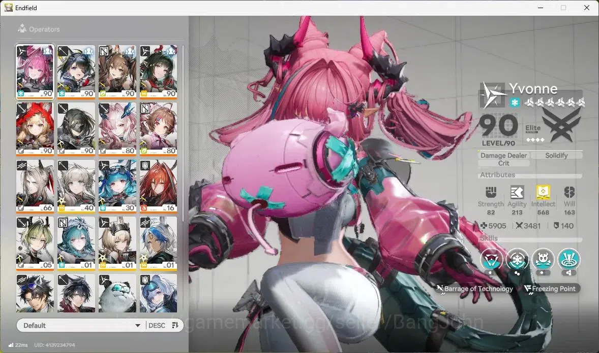 Arknights: Endfield Accounts ASIA | Lv 58|6 Limit+2 Sign(Tangtang P1, Gilberta) image 3