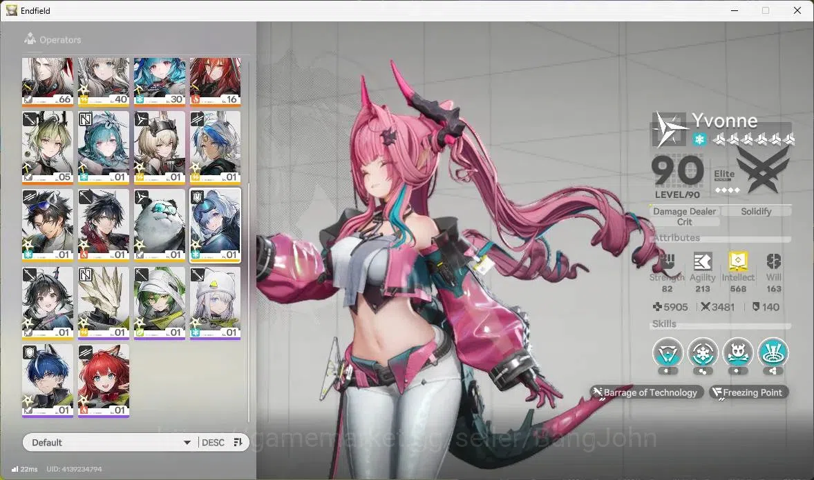 Arknights: Endfield Accounts ASIA | Lv 58|6 Limit+2 Sign(Tangtang P1, Gilberta) image 4