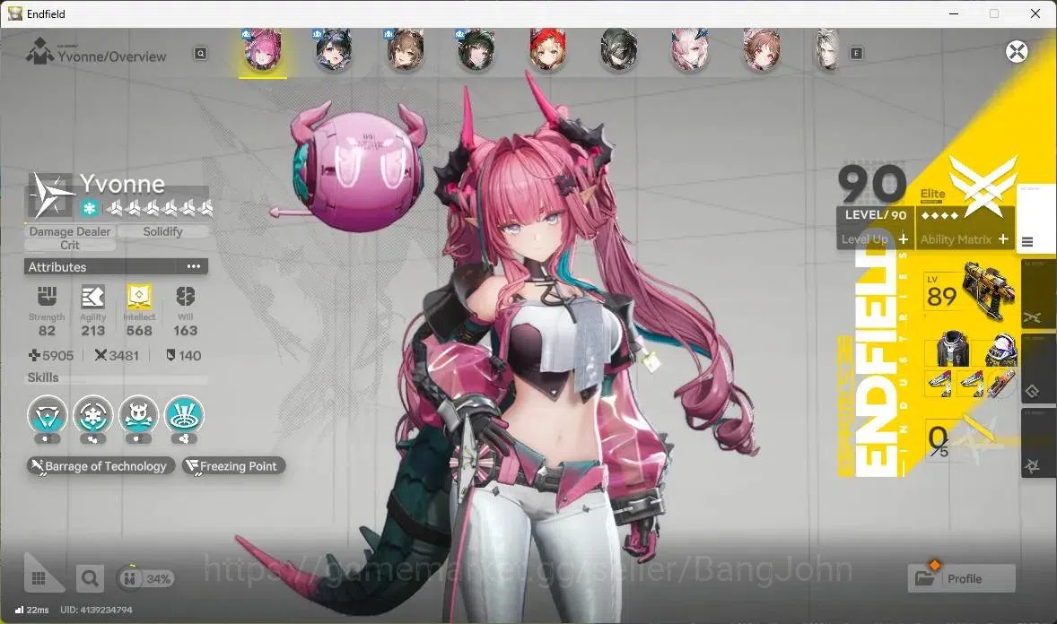 Arknights: Endfield Accounts ASIA | Lv 58|6 Limit+2 Sign(Tangtang P1, Gilberta) image 5