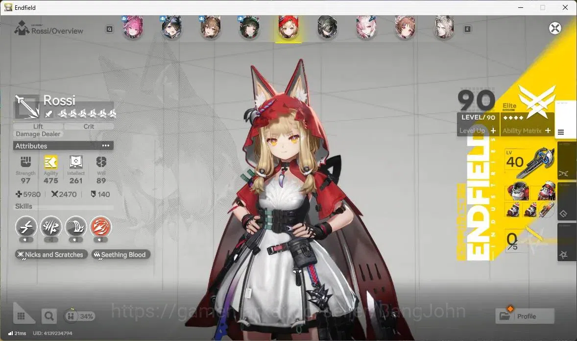 Arknights: Endfield Accounts ASIA | Lv 58|6 Limit+2 Sign(Tangtang P1, Gilberta) image 9