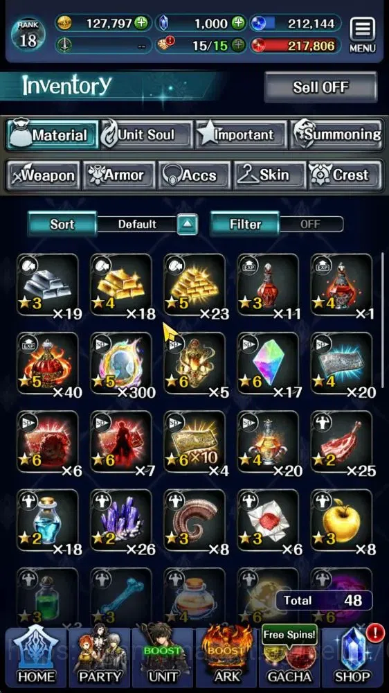 Last Cloudia Accounts GLOBAL|Rank 18|Top Tier Unit|A Roland,KOG Mauna,SM image 10