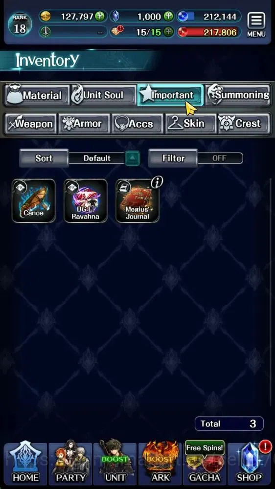 Last Cloudia Accounts GLOBAL|Rank 18|Top Tier Unit|A Roland,KOG Mauna,SM image 13
