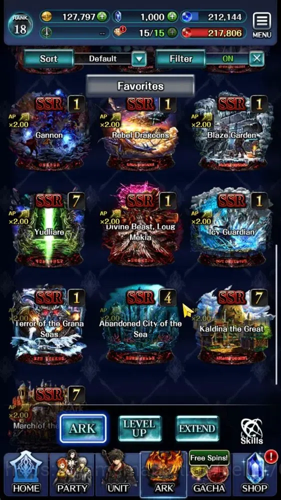 Last Cloudia Accounts GLOBAL|Rank 18|Top Tier Unit|A Roland,KOG Mauna,SM image 6