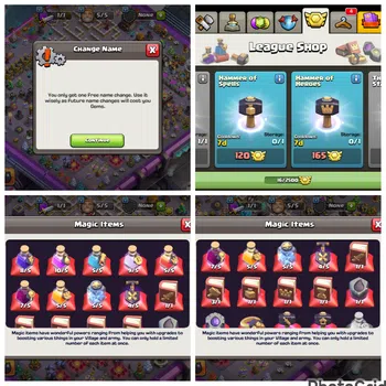 Clash of Clans Accounts High-End TH 11 COLLECTOR ENGINEREED MAXED SUPER RARE LVL 120 |NC FREE&MANY ITEMS|MANY DECORATION