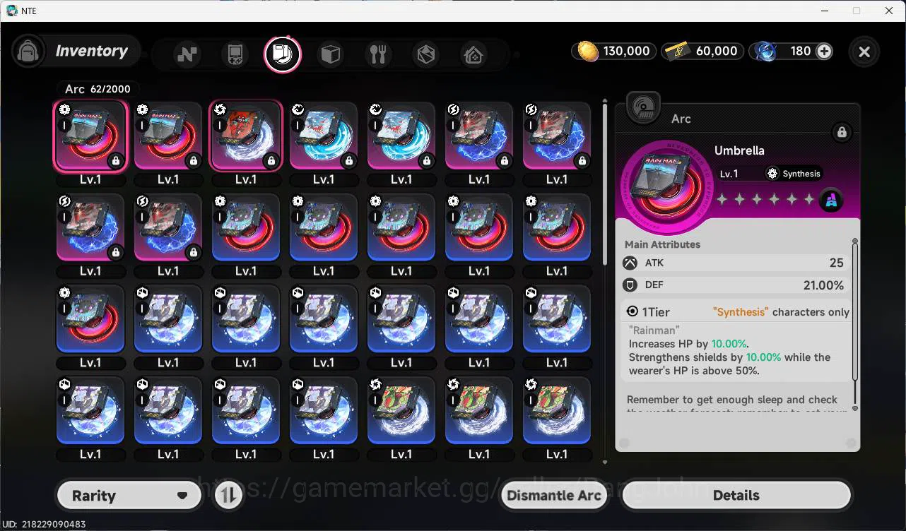 Neverness to Everness Accounts SEA|Starter LVL 3, Nanally, S Baicang, char 8, MC image 8